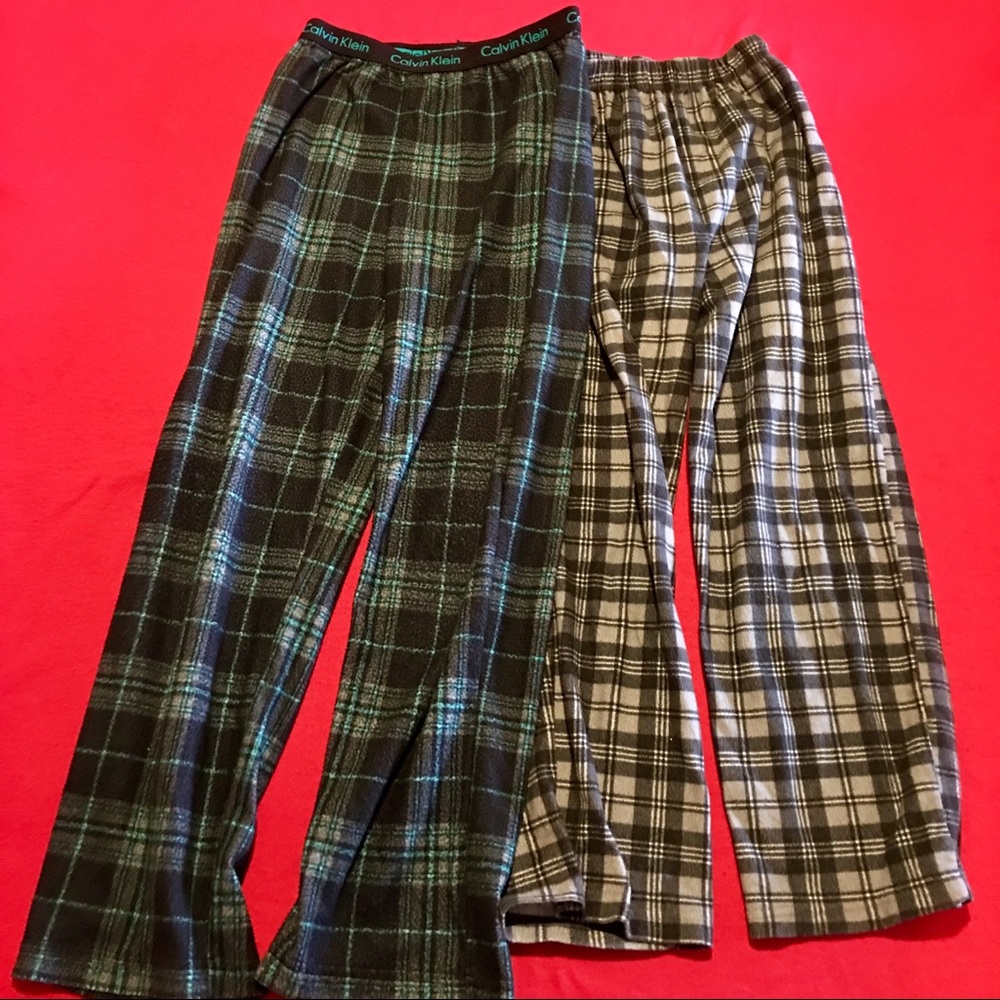 Bundle of 2 boys size 10/12 pajama pants